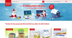 Desktop Screenshot of egs-werbemittel.de